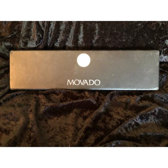 Movado‎ Women\'s Two-Tone Black Dial Quartz Watch 8184861V81 - Good Condition main image 5